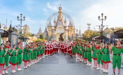 Diễu Hành Giáng Sinh Xanh Tại Phú Quốc United Center Sự Kiện Lễ Hội Sôi Động Nhất Bắc Đảo Phú Quốc