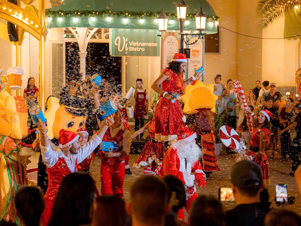 Giáng Sinh tại Sunset Town Phú Quốc