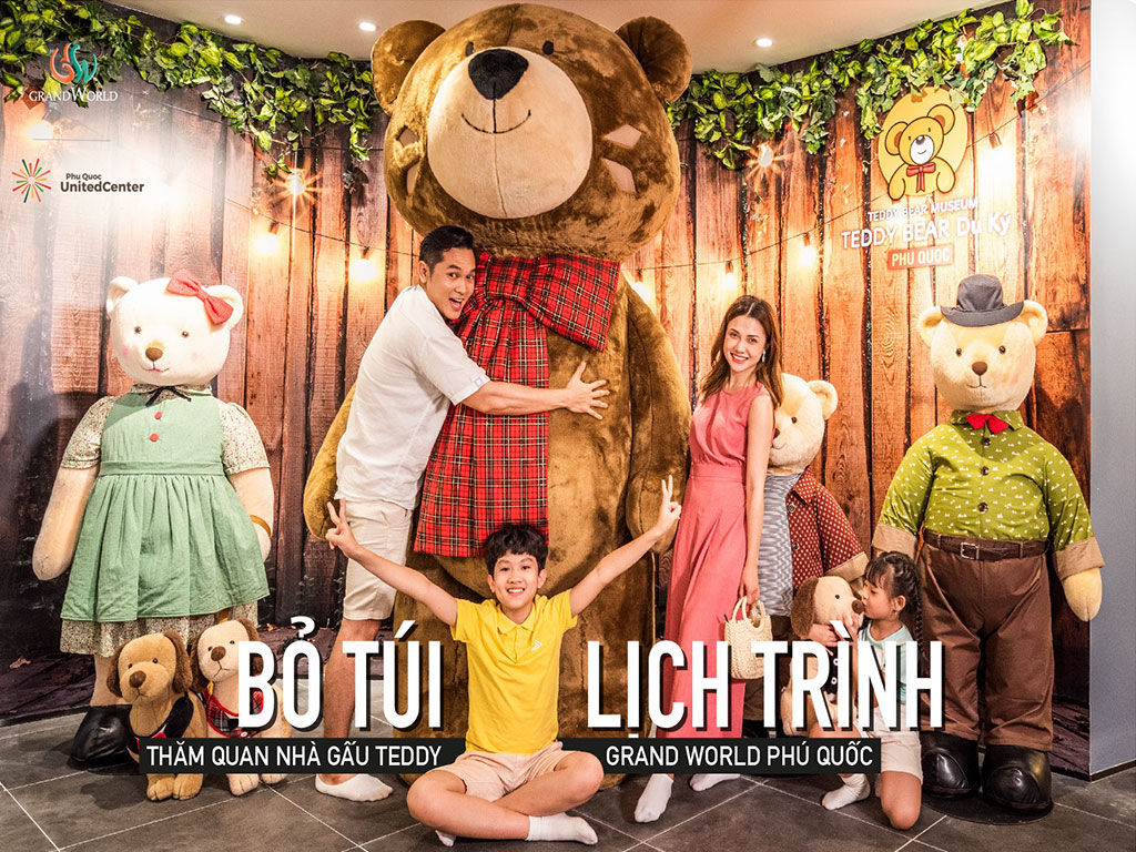 Bảo tàng Gấu Teddy Phú Quốc Với Quy Mô & Hiện Đại Nhất Thế Giới