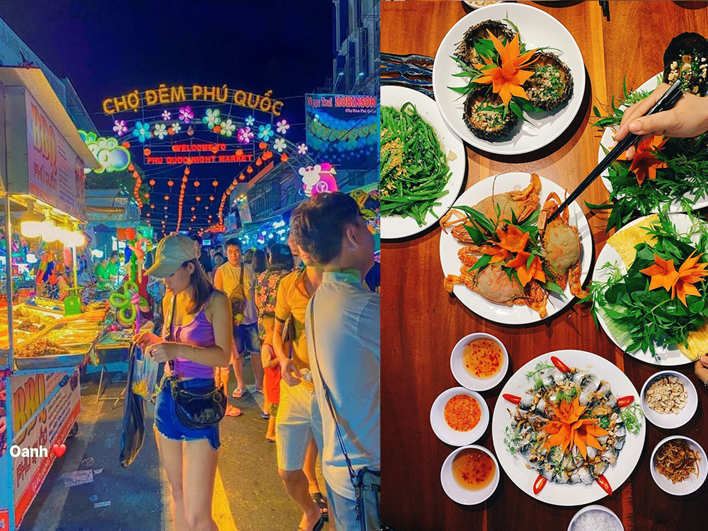 Review Ăn uống ở Chợ Đêm Phú Quốc