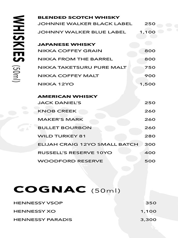 menu INK 360 - Quán Bar Cao Nhất Phú Quốc | Kenhphuquoc