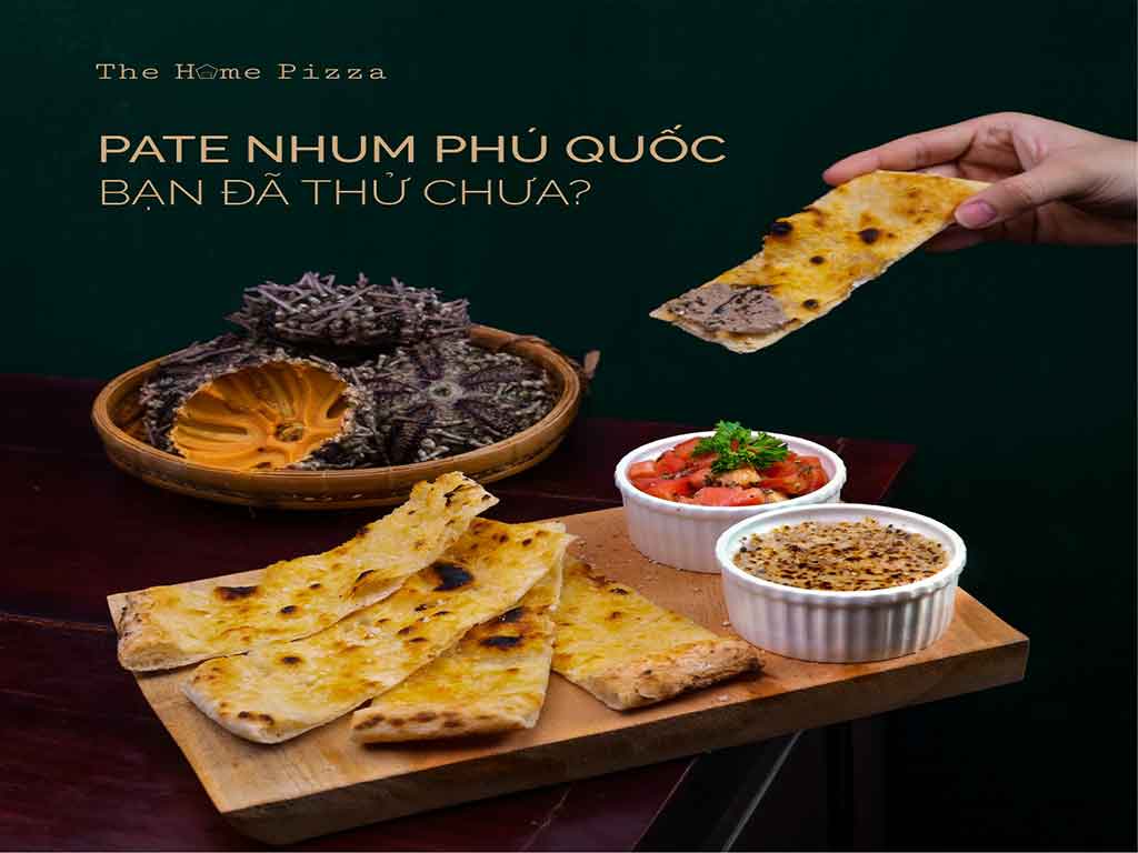 The Home Pizza đặc sản Phú Quốc: Pizza Gỏi Cá Trích, Pizza Sầu Riêng